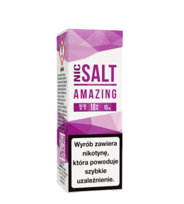 Liquid NIC SALT - Amazing 18 mg 10 ml