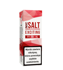 Liquid NIC SALT - Exciting 18 mg 10 ml