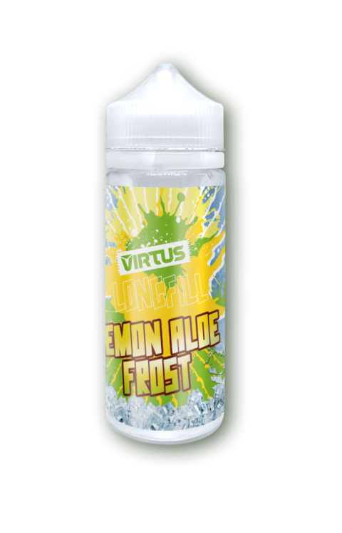 Longfill Virtus 6/120 ml - Lemon Aloe Frost | E-LIQ Vape Shop