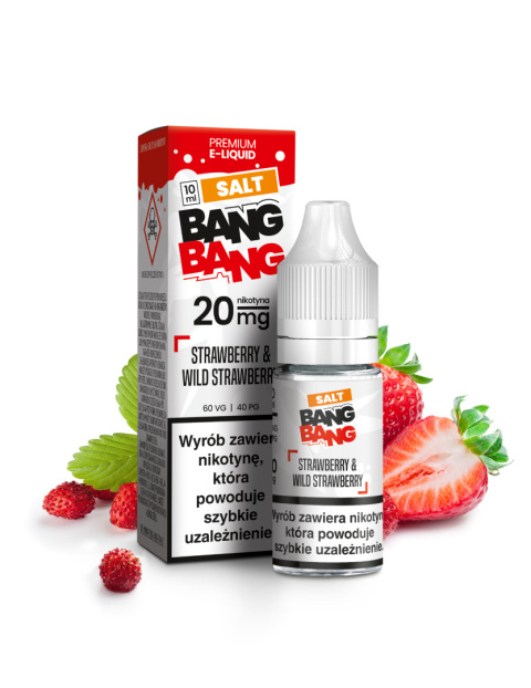 Liquid Bang Bang Salt 20mg 10ml - Strawberry Wild Strawberry