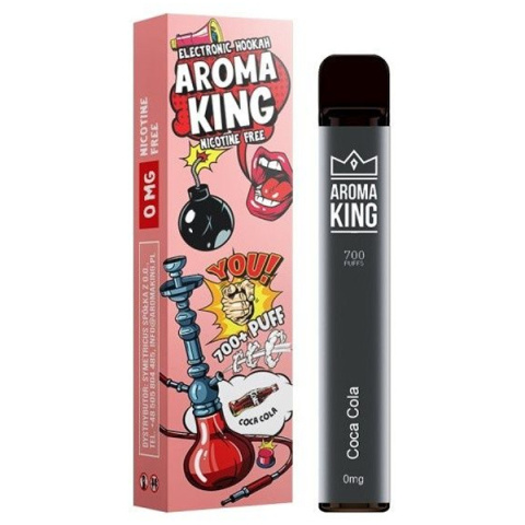 Aroma King Hookah 700+ 0mg- Coca Cola | E-LIQ
