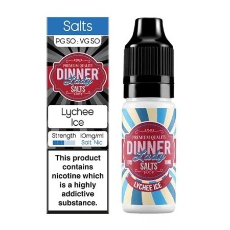 Liquid Dinner Lady Salt 20mg - Lychee Ice | E-LIQ