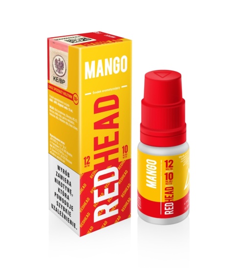 Liquid RedHead Mango 12mg 10ml | E-LIQ