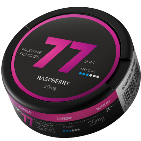 Woreczki nikotynowe 77 Raspberry 20mg | E-LIQ