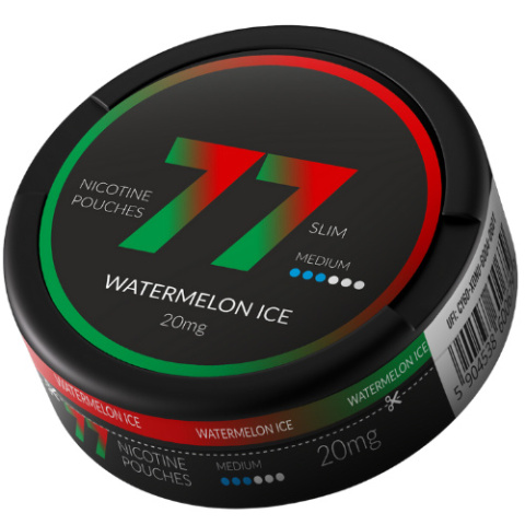 Woreczki nikotynowe 77 Watermelon Ice 20mg | E-LIQ