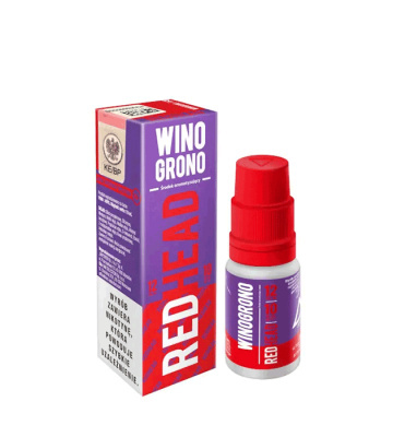 Liquid RedHead Winogrono 18mg 10ml | E-LIQ