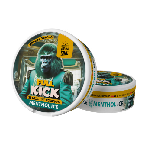 Woreczki Nikotynowe Aroma King Full Kick - Menthol Ice 20mg | E-LIQ