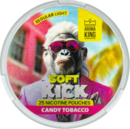 Woreczki Nikotynowe Aroma King Soft Kick - Candy Tobacco 10mg
