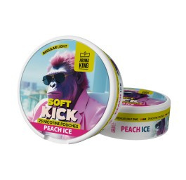 Woreczki Nikotynowe Aroma King Soft Kick - Peach Ice 10mg | E-LIQ