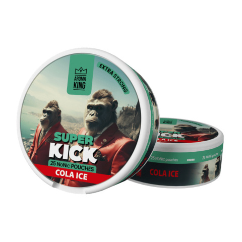 Woreczki Nikotynowe Aroma King Super Kick - Cola Ice 5mg NoNic | E-liq
