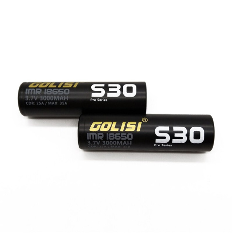 Akumulator Golisi S30 18650 3000mAh 25A (2 szt) | E-LIQ