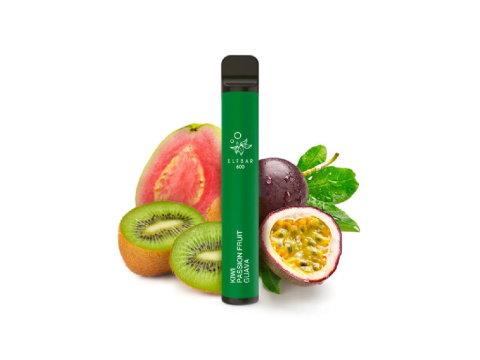 Elfbar 600 puffs 20mg - Kiwi Passion Fruit Guava | E-LIQ