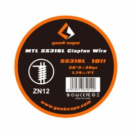 Drut Geekvape - MTL SS316L ZN12