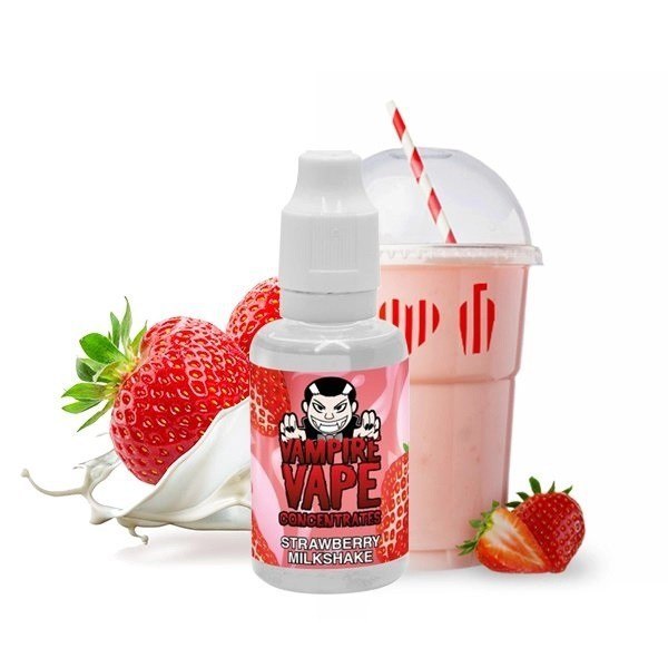 Vampire Vape 30ml - Strawberry MilkShake