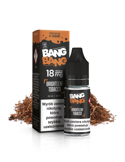 Liquid BANG BANG 10ml Brightleaf Tobacco 18mg