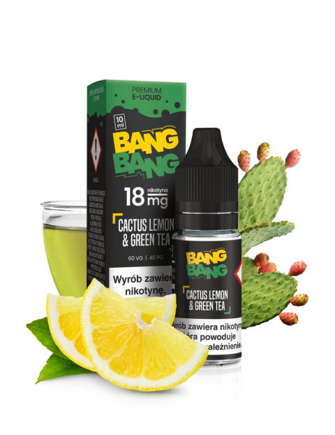 Liquid BANG BANG 10ml Cactus Lemon & Green Tea 18mg