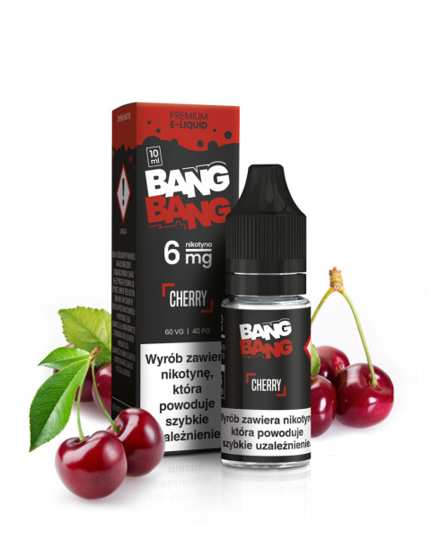 Liquid BANG BANG Cherry 10ml 6mg | E-LIQ