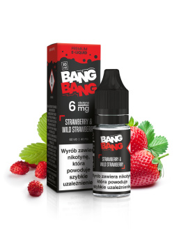 BANG BANG Strawberry & Wild Strawberry 10ml 6mg