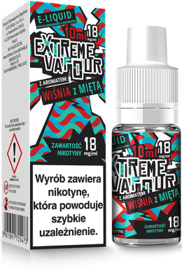 Extreme Vapour - Wiśnia z miętą 18 mg 10 ml