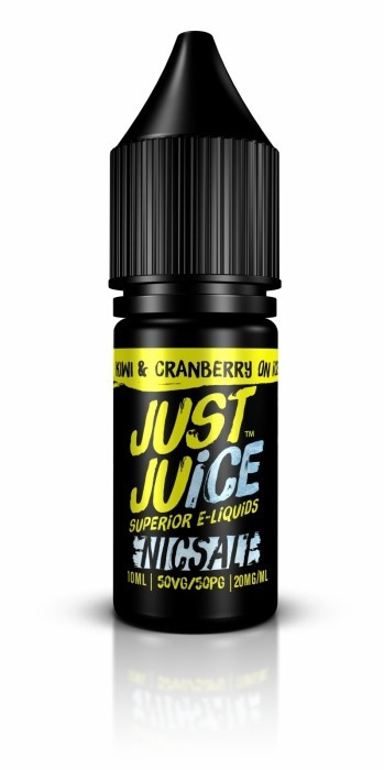 Liquid Just Juice 10ml - Kiwi & Cranberries on Ice 20mg | E-LIQ