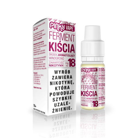 Liquid Pinky Vape Ferment Kiścia 18mg 10ml