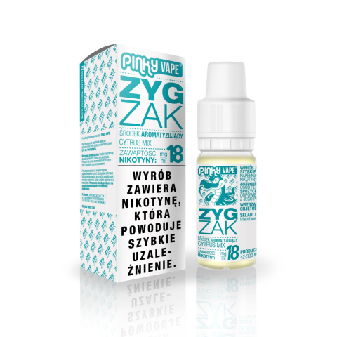 Liquid Pinky Vape Zygzak 18mg 10ml