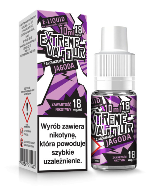 Extreme Vapour - Jagoda 18 mg 10 ml