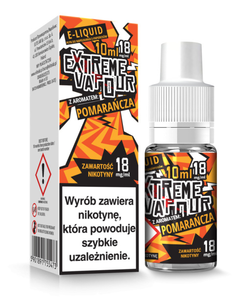 Extreme Vapour - Pomarańcz 6 mg 10 ml