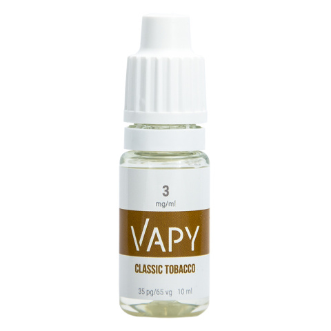 Liquid Vapy Klasyczny Tytoń 3mg 10ml