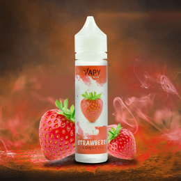 Longfill VAPY Premix 10/60ml - Strawberry