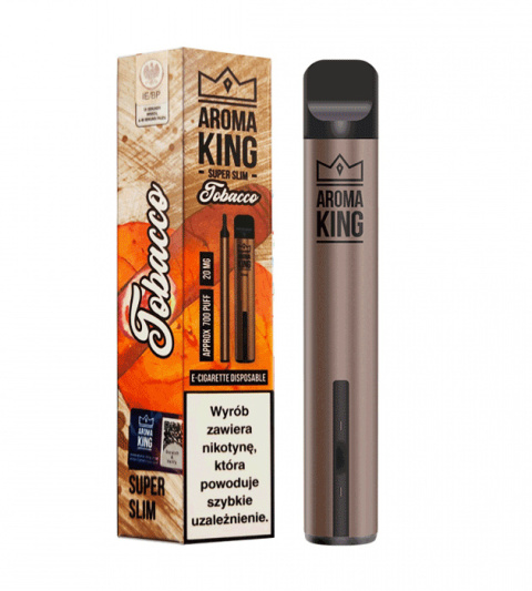 Aroma King Slim 700 puffs 20mg - Tobacco