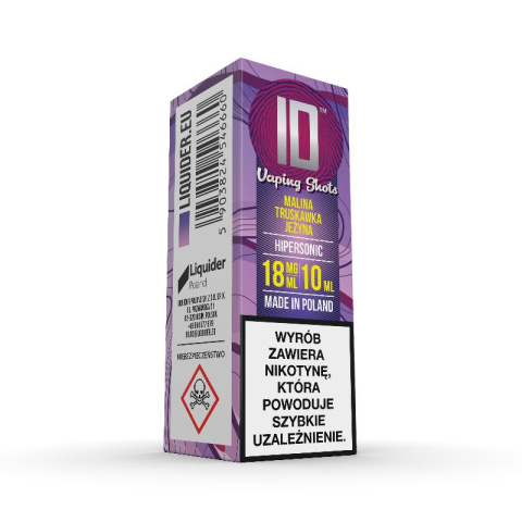 Liquid ID - 10ml Hipersonic 18mg | E-LIQ