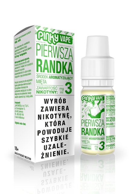 Liquid Pinky Vape Pierwsza Randka 3mg 10ml 