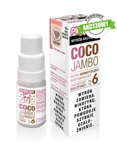 Liquid Pinky Vape Coco Jambo 6mg 10ml 