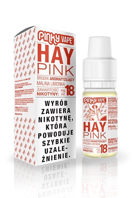 Liquid Pinky Vape Hay Pink 18mg 10ml