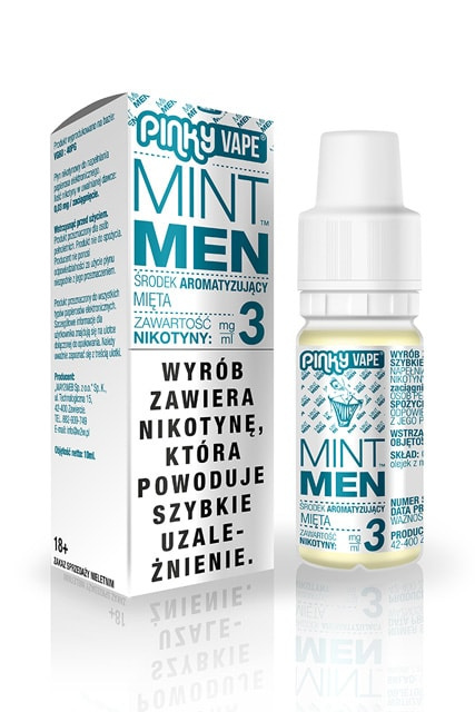 Liquid Pinky Vape Mintmen 3mg 10ml