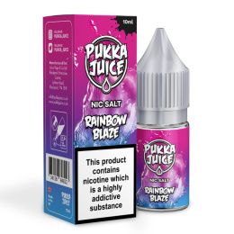 Liquid Pukka Juice 10ml - Rainbow Blaze 10mg salt