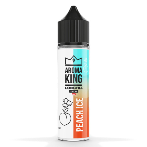 Longfill Aroma King 10/60 - Peach Ice