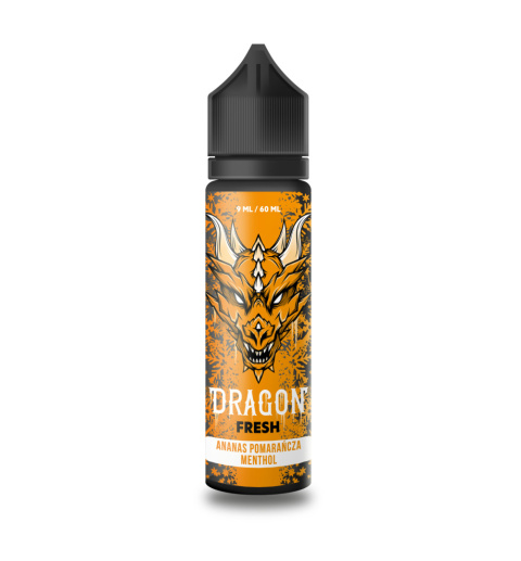 Longfill Dragon Fresh 9/60ml - Pomarańcza ananas menthol