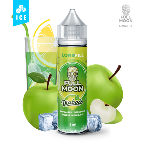 Longfill Full Moon 6/60 ml - Diabolo Pomme | ELIQ Vape Shop