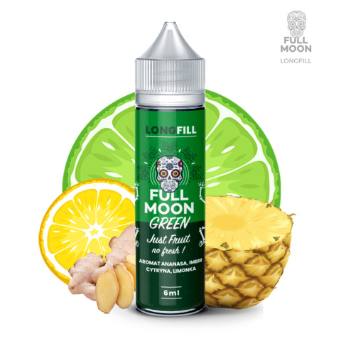 Longfill Full Moon 6/60 ml - Green Just Fruit | E-LIQ Vape Shop