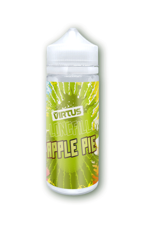 Longfill Virtus 6/120 ml - APPLE PIE | E-LIQ Vape Shop