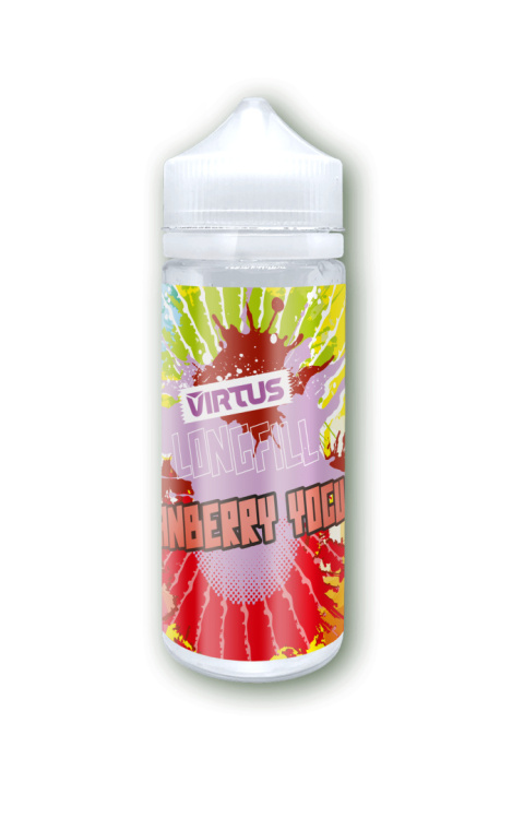 Longfill Virtus 6/120 ml - Cranberry Yogurt | E-LIQ Vape Shop