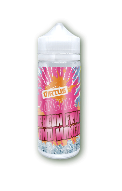 Longfill Virtus 6/120 ml - Dragon Fruit And Mango | E-LIQ Vape Shop