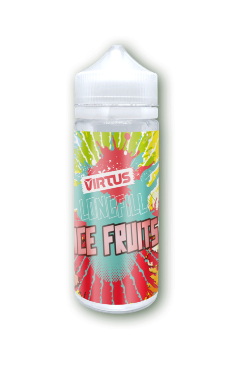 Longfill Virtus 6/120 ml - Ice Fruits | E-LIQ Vape Shop