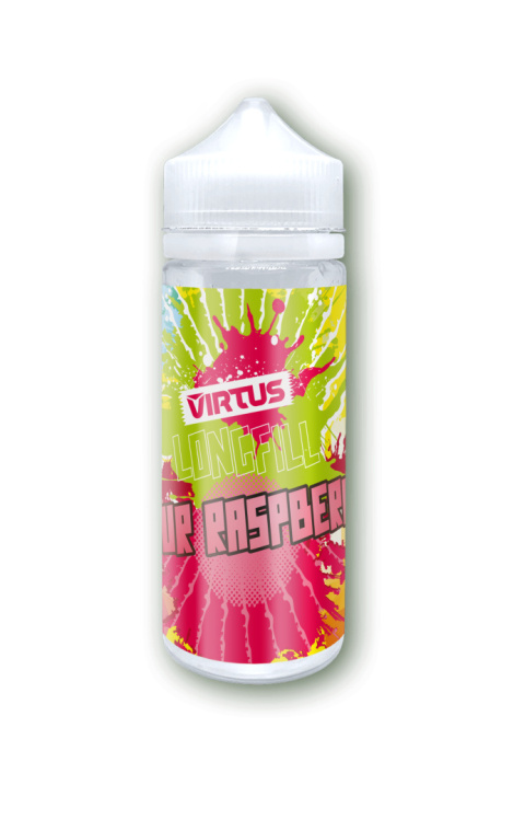 Longfill Virtus 6/120 ml - Sour Raspberry | E-LIQ Vape Shop