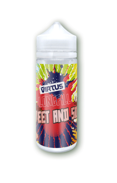 Longfill Virtus 6/120 ml - Sweet And Sour | E-LIQ Vape Shop