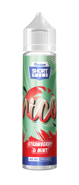 Premix Nico - Strawberry Mint 40/60ml