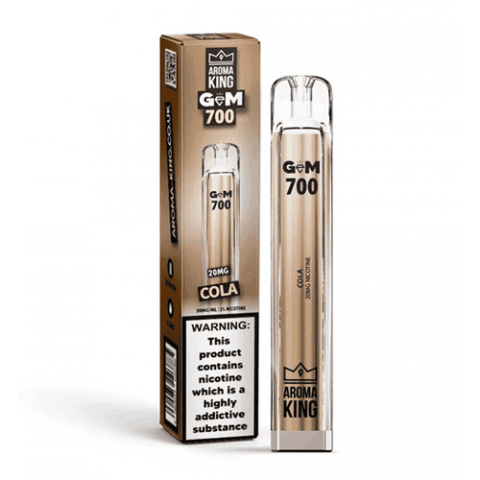 Aroma King Gem 700 puffs 0mg (bez nikotyny) - Cola