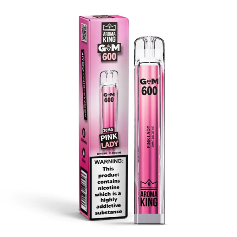 Aroma King Gem 700 puffs 20mg - Pink Lady | E-LIQ